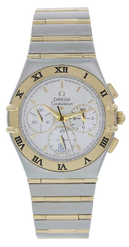 Omega Constellation Yellow Gold Quartz Chronograph