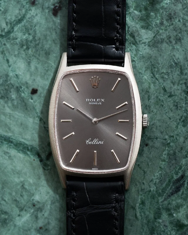 Rolex Cellini 3807 WG Grey Dial