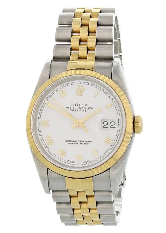 Rolex Oyster Perpetual Datejust 16233 Mens Watch