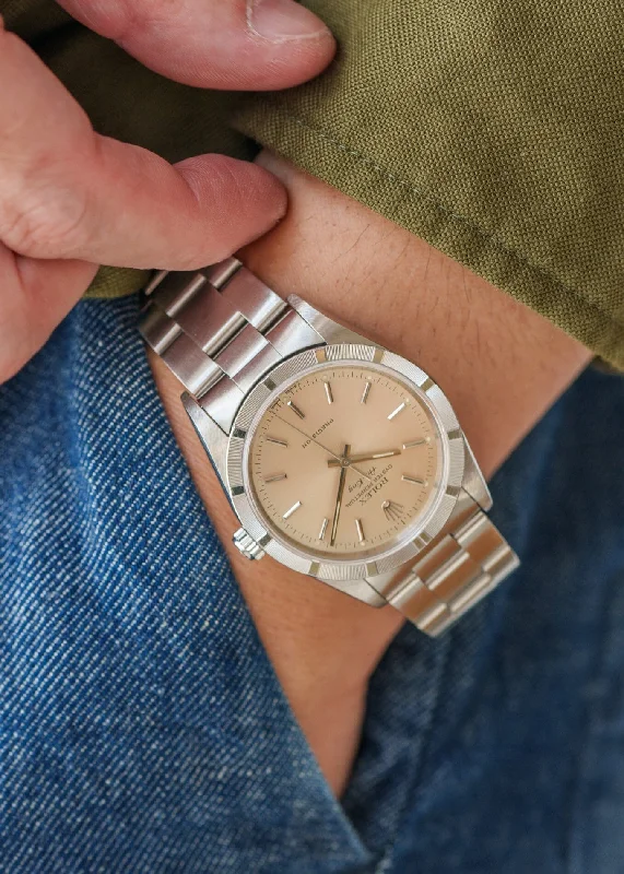 Rolex Air-King 14010 Silver Patina Dial