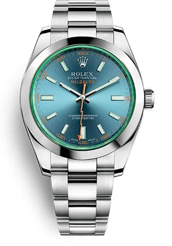 Rolex Milgauss Oyster 40MM 116400GV Blue Dial 2022 - New Model