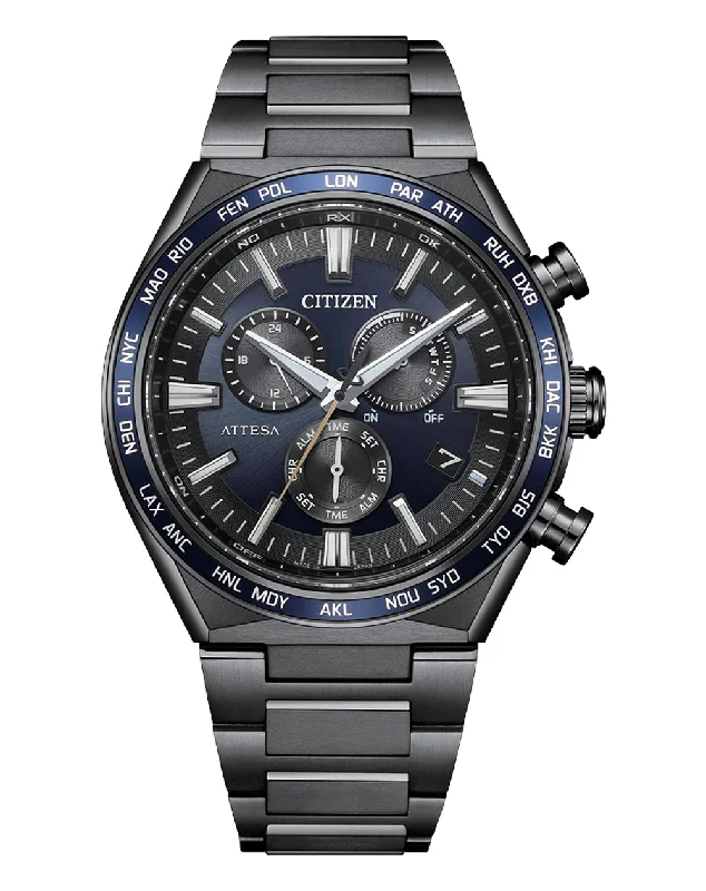 Citizen Attesa Eco-Drive Titanium Watch CB5967-66L