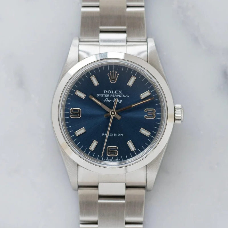 ROLEX Air-King 14000 Blue Dial