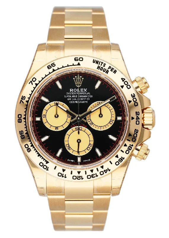 Brand New Rolex Daytona 126508 Black & Champagne Dial Mens Watch Box Papers