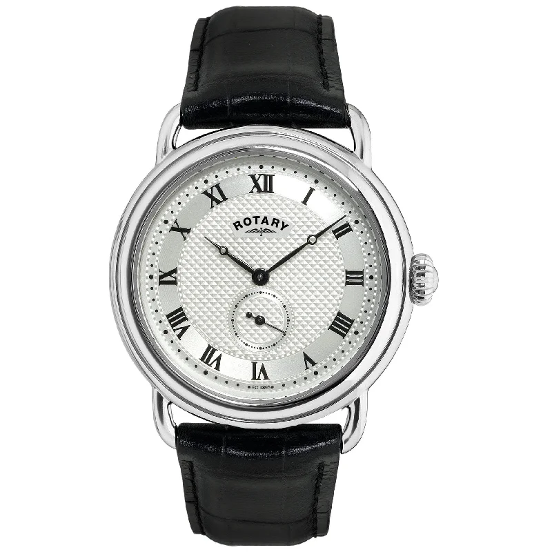 Rotary Canterbury Men's Silver Watch GS02424/21