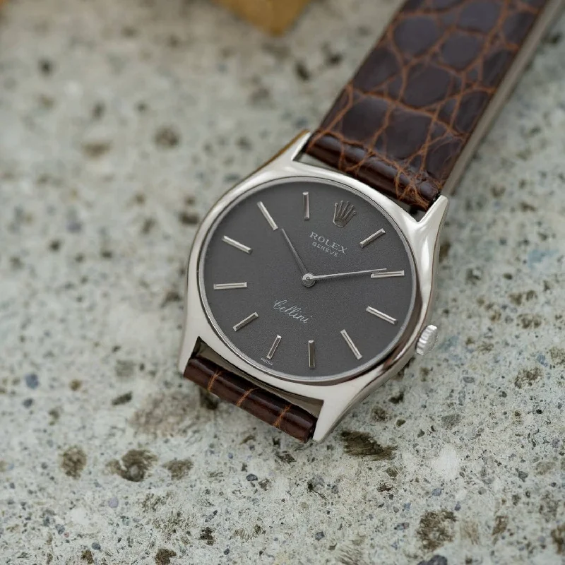 Rolex Cellini 3806 WG Gray Dial