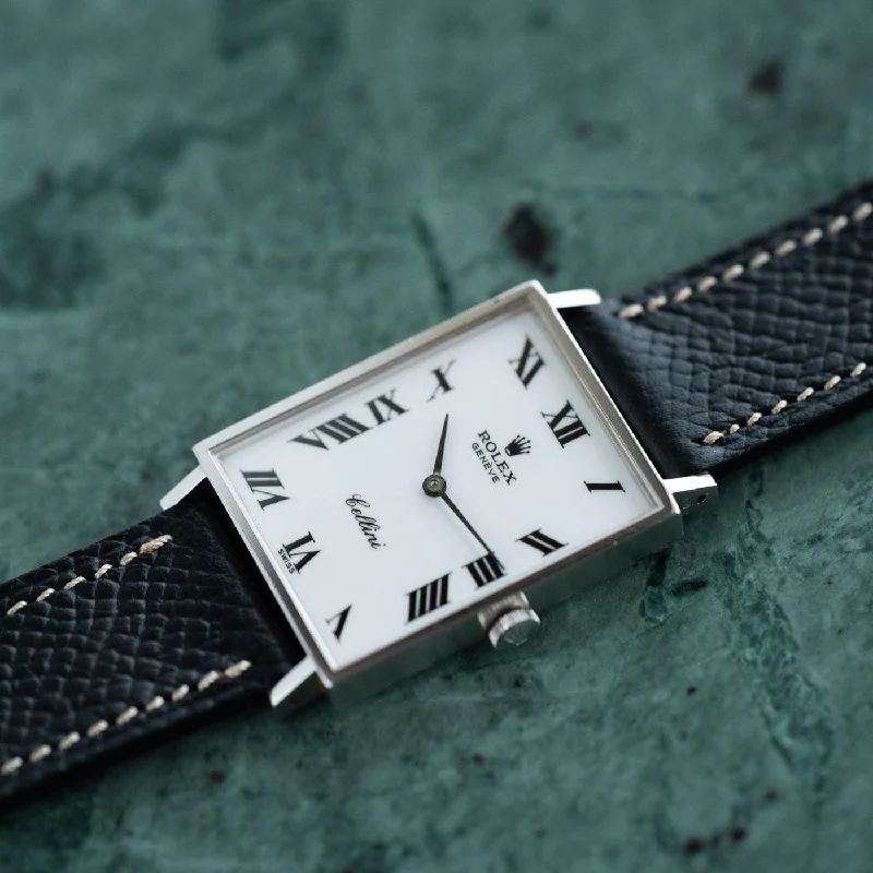 ROLEX Cellini 3834 White Roman Dial