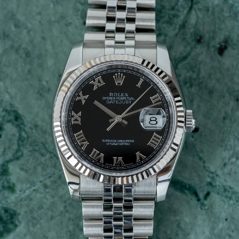 ROLEX Oyster Perpetual Datejust 116234 Black