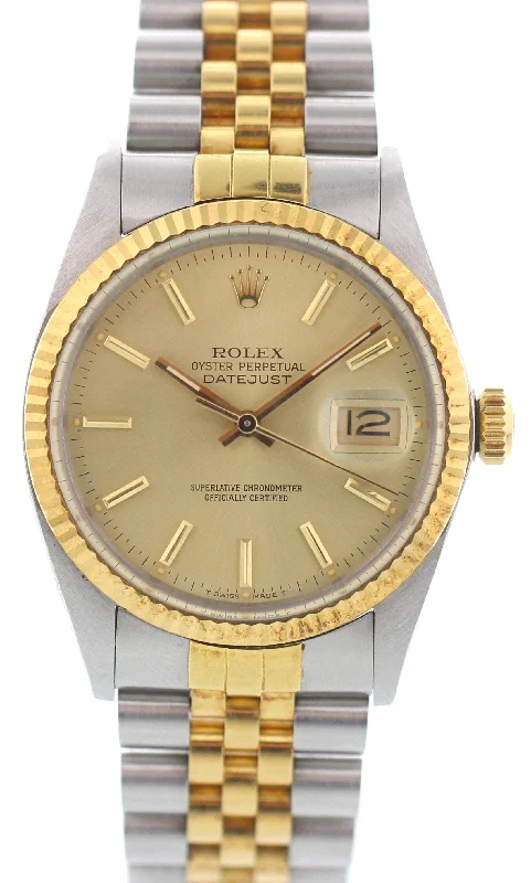 Rolex Oyster Perpetual Datejust 16013 With Papers