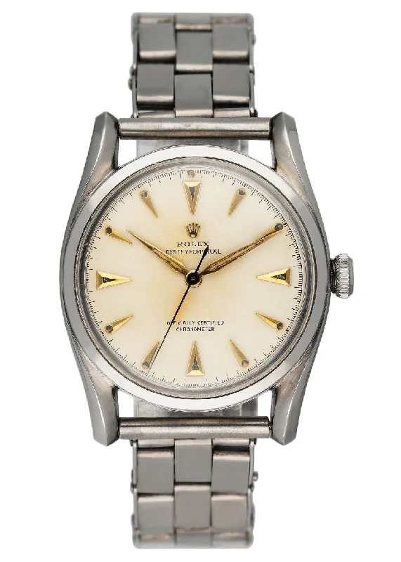 Rolex Oyster Perpetual 5018 Bubbleback Mens Watch