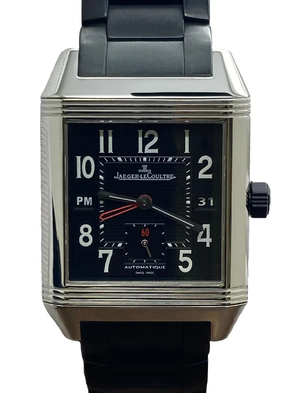 Jaeger-Lecoultre Reverso Squadra Hometime 230.8.77 Black Dial Automatic Men's Watch