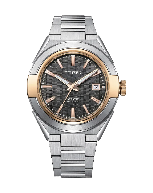 Citizen Series 8 Automatic Stainless Steel Black Watch NA1034-51H