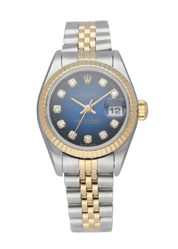 Rolex Oyster Perpetual Datejust 69173 Ladies Watch