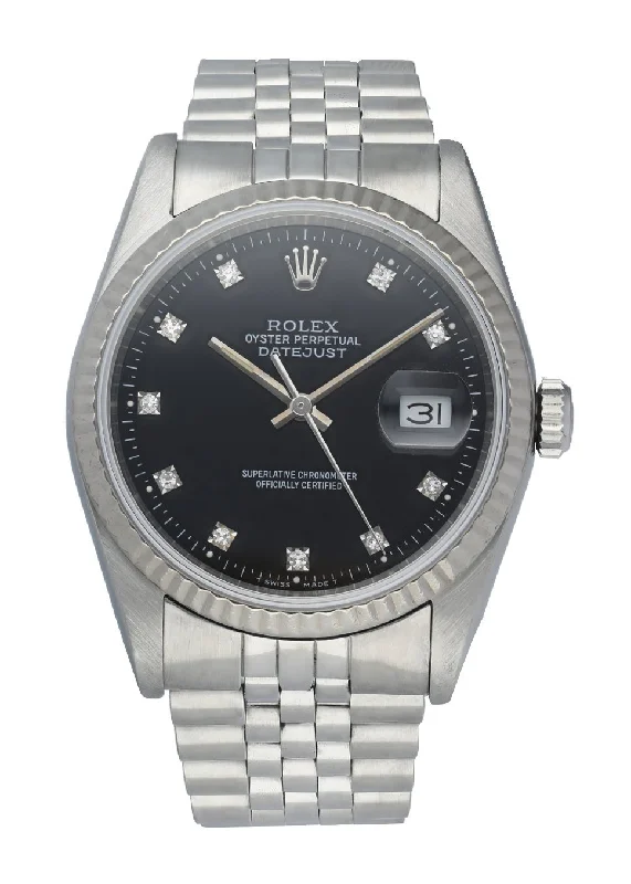 Rolex Datejust 16234 Diamond Men Watch