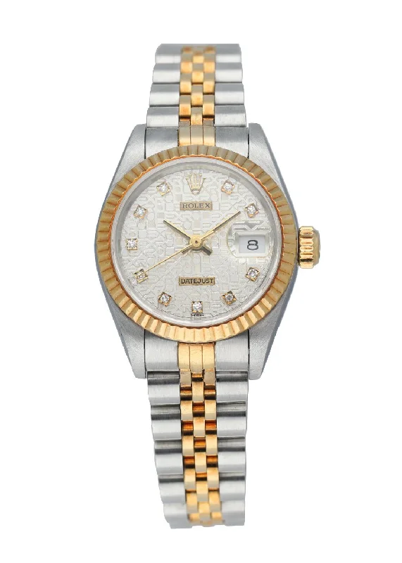 Rolex Datejust 69173 Jubilee dial diamonds Ladies Watch Box & Papers