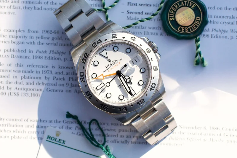 SOLDOUT: Rolex 216570 POLAR 2020 Box and Papers