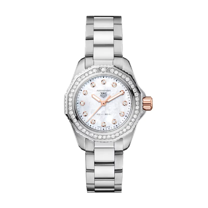 Tag Heuer Aquaracer Ladies Diamond White Watch WBP1451.BA0622