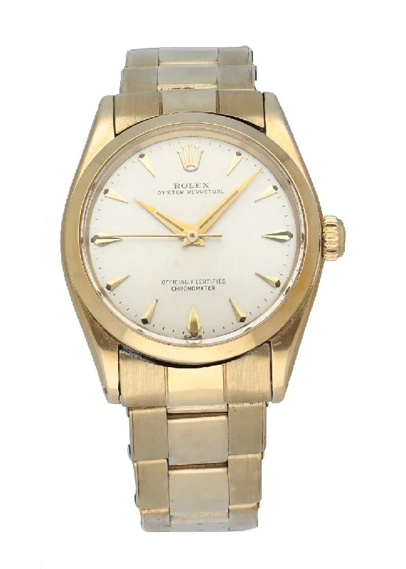 Rolex Oyster Perpetual 6548 14K Yellow Gold Ladies Watch