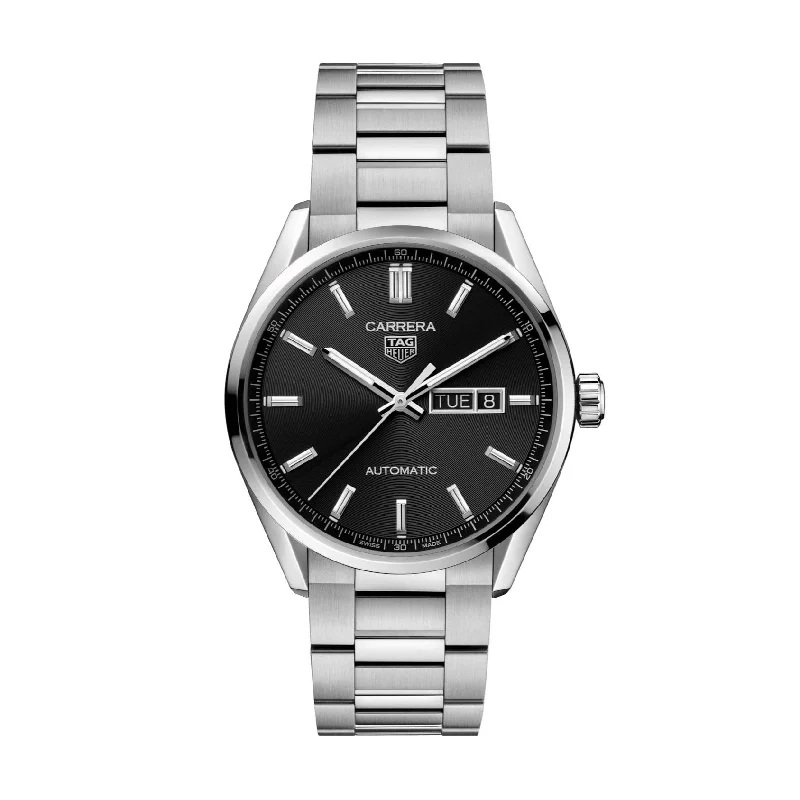 Tag Heuer Carrera Men's Black Day-Date Watch WBN2010.BA0640