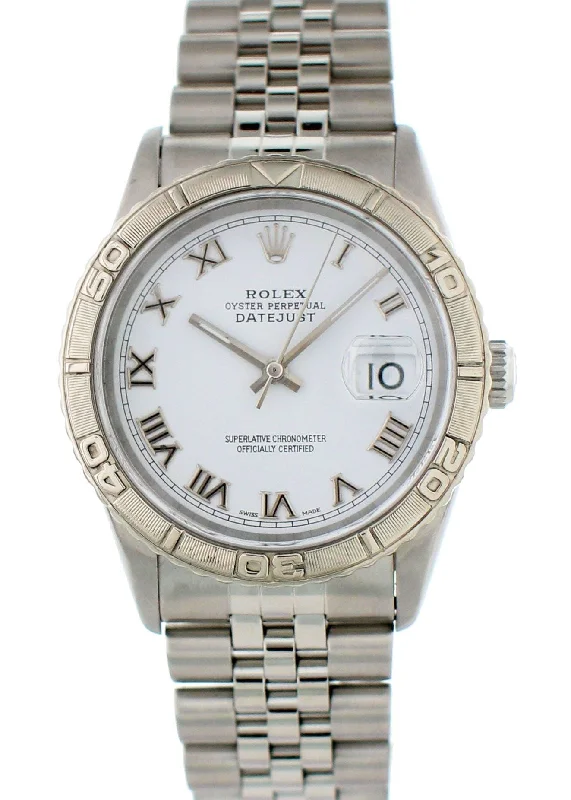 Rolex Oyster Perpetual Datejust Turn O'Graph 16264 Mens Watch