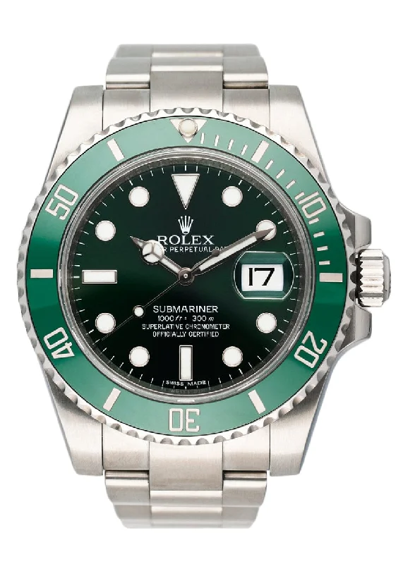 Rolex Submariner Date "Hulk" 116610LV Mens Watch Box Papers