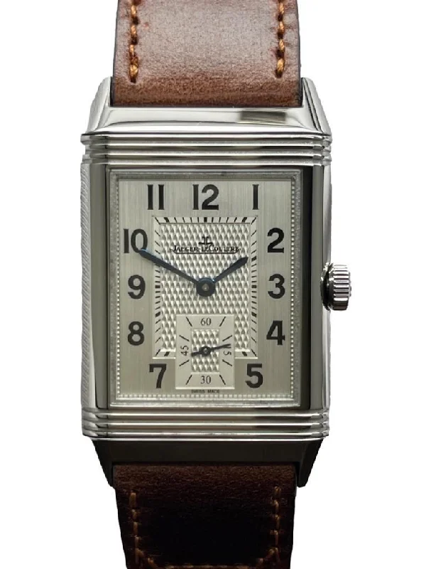 Jaeger-Lecoultre Reverso Classic Medium Duoface Q2458422 Silvered Grey (Black Reverso) Dial Manual Wind Men's Watch