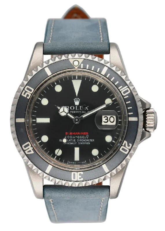 Rolex Submariner 1680 Red Meters First Vintage Men's Watch