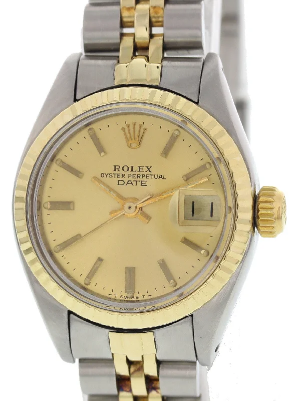 Rolex Oyster Perpetual Datejust 18K YG/SS 6917