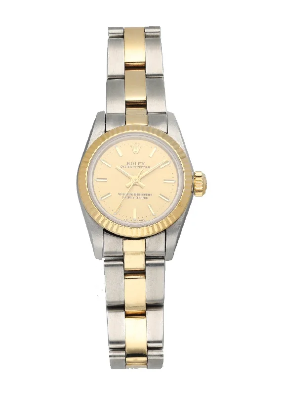 Rolex Oyster Perpetual 67193 Ladies Watch Box Papers