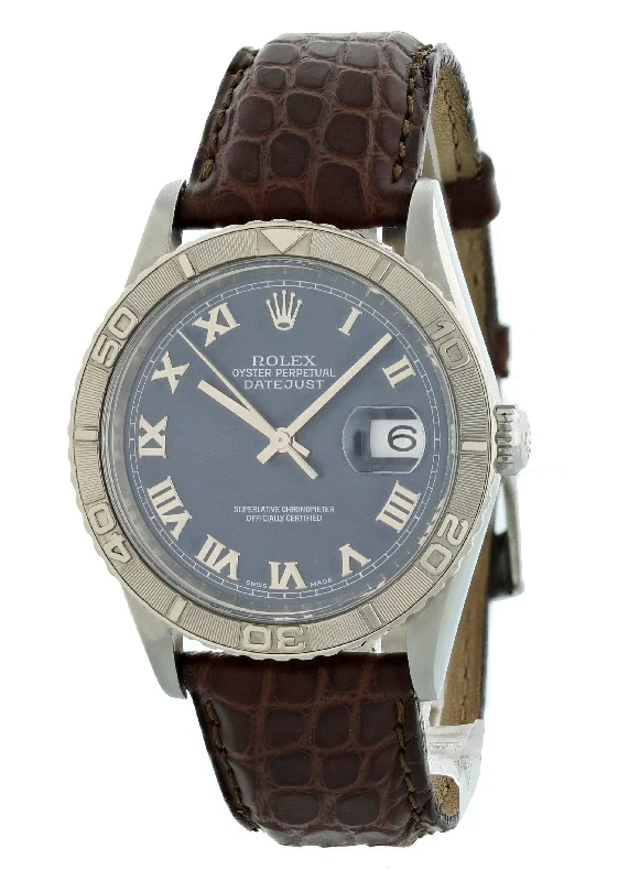 Rolex Datejust Turnograph 16264 Blue Dial