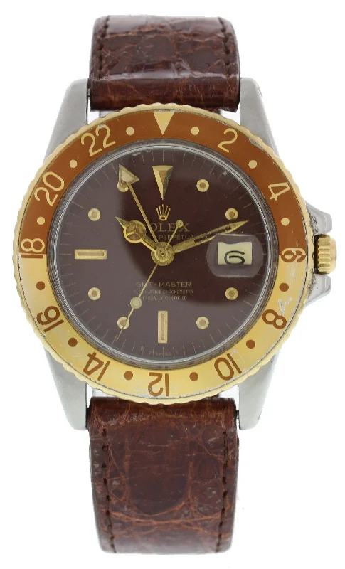 Rolex Oyster Perpetual GMT-Master 1675 Root Beer Nipple Dial