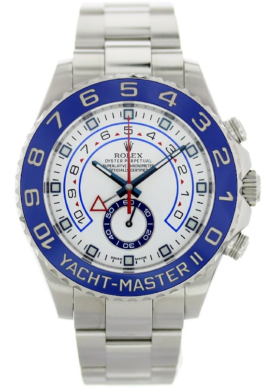 Rolex Yacht-Master II Steel Blue Ceramic Bezel 116680 Original Papers