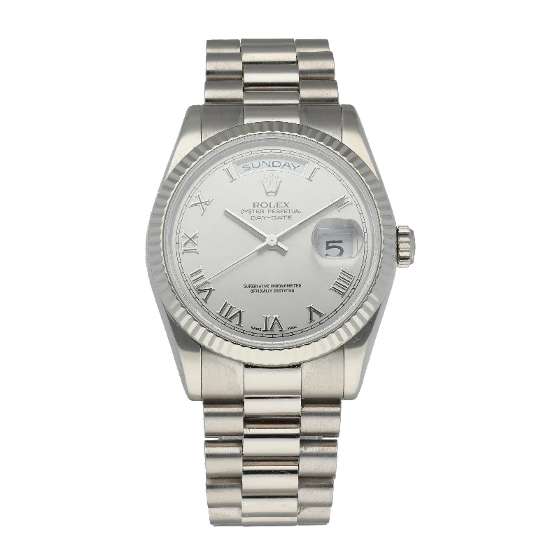 Rolex Day Date 118239 18k White Gold Men's Watch