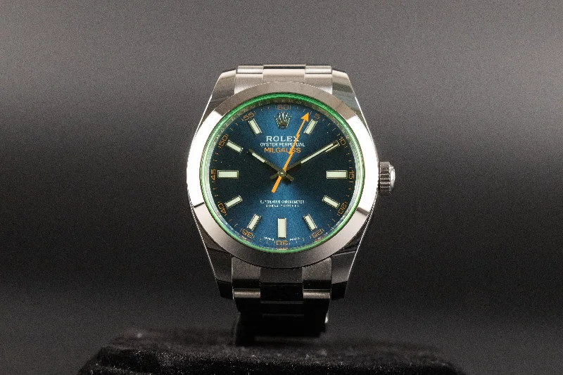 Rolex<br>116400GV Milgauss Blue Dial