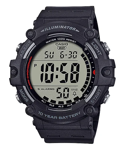 Casio AE-1500WH-1AVDF Black Digital Watch