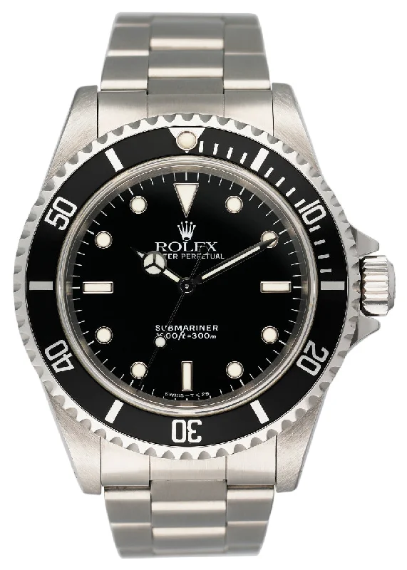 Rolex Oyster Perpetual Submariner 14060 No Date Mens Watch