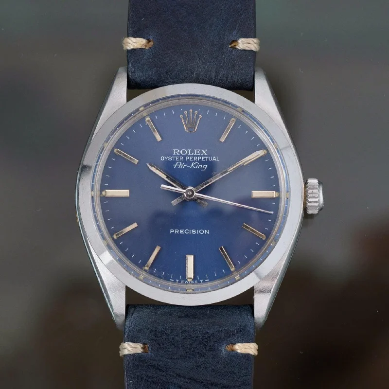 ROLEX Air-King 5500 Blue Dial