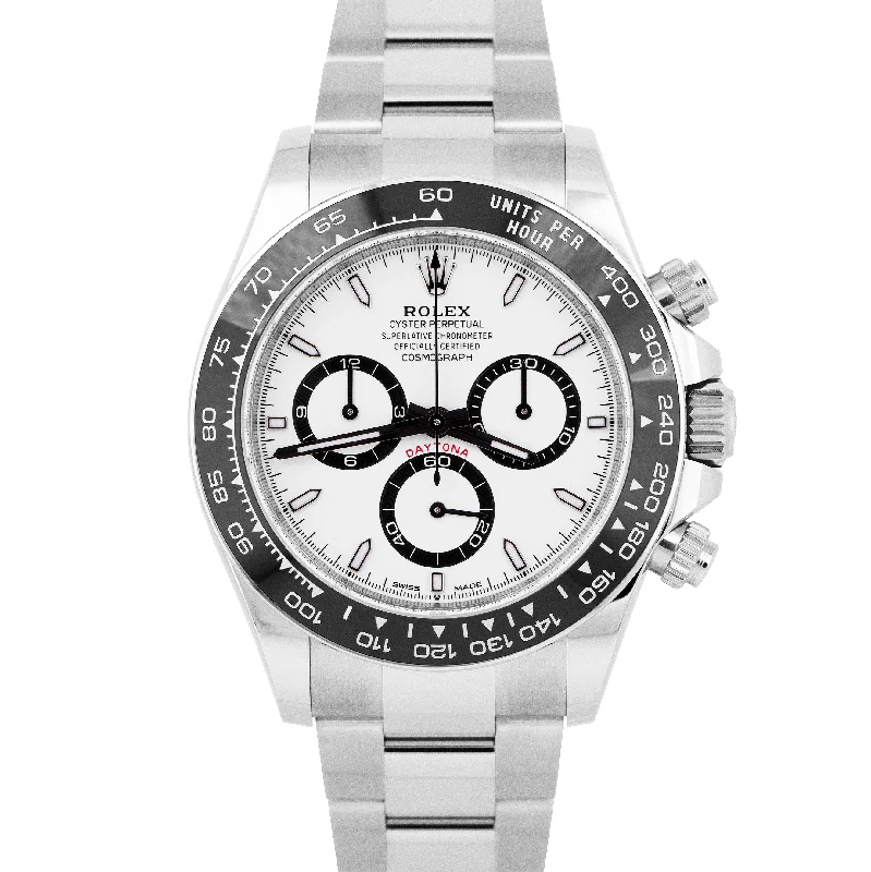 NEW DEC 2024 Rolex Daytona Cosmograph White PANDA 40mm 126500 LN BOX