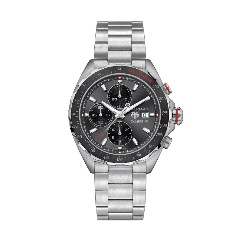 Tag Heuer Formula 1 Men's Grey Chronograph Watch CAZ2012.BA0876