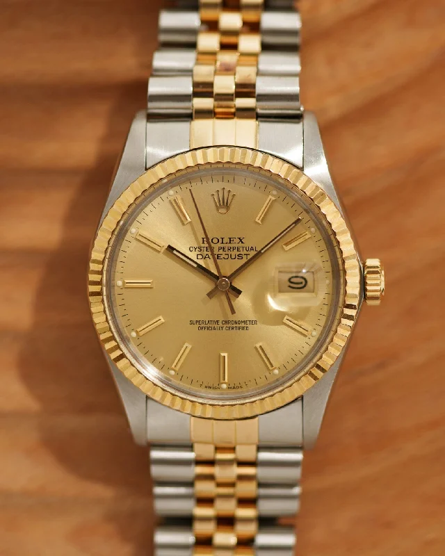 Rolex Datejust 16013 Champagne Dial