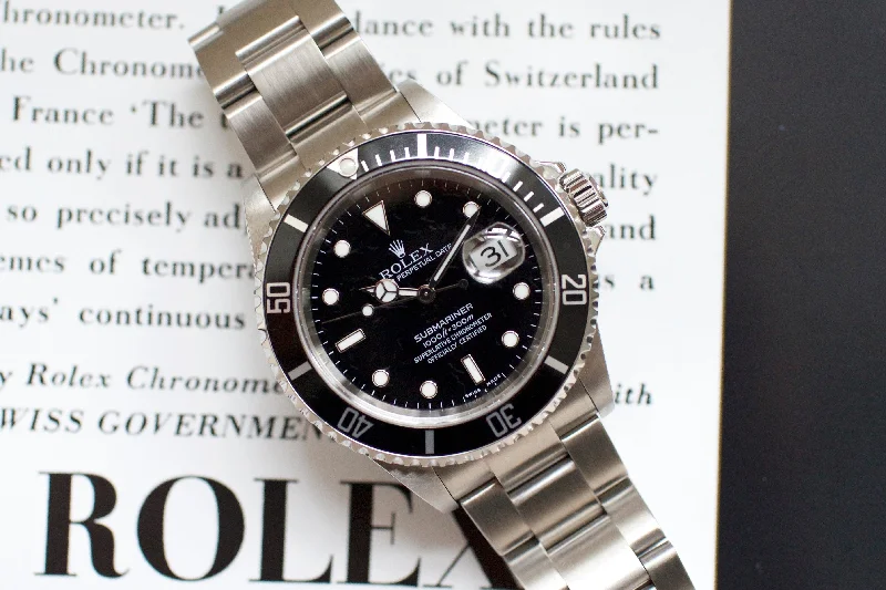 SOLDOUT: 2006 Rolex Submariner 16610 "T"