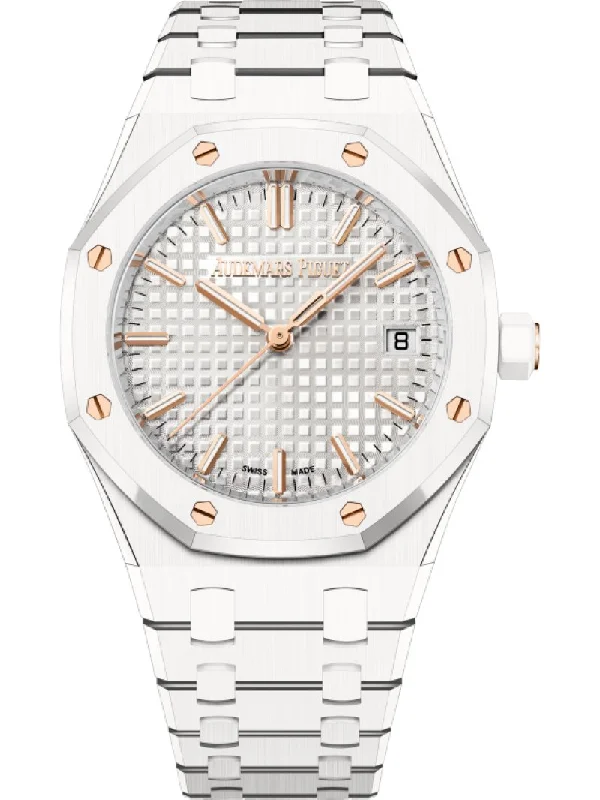 Audemars Piguet Royal Oak Selfwinding White Ceramic 77350CB.OO.1266CB.01