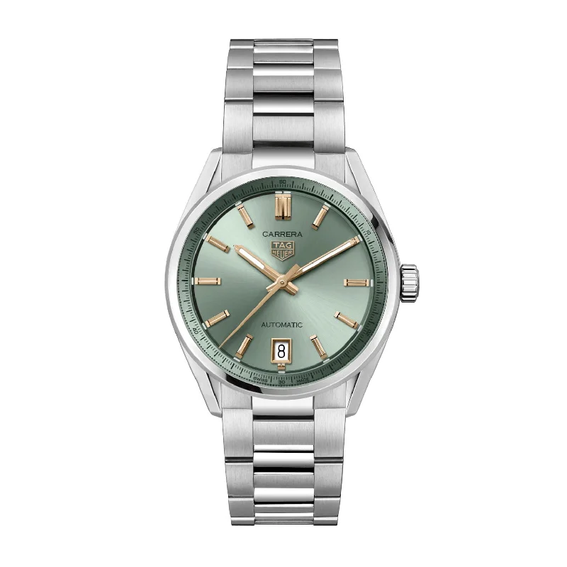 Tag Heuer Carrera Unisex Green and Rose Gold Watch WBN2312.BA0001