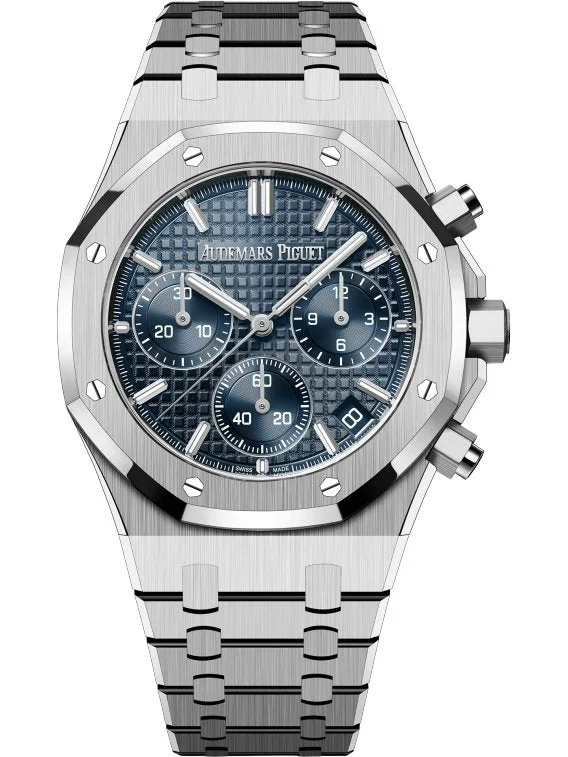 Audemars Piguet ROYAL OAK “50TH ANNIVERSARY” STEEL BRACELET BLUE DIAL 26240ST.OO.1320ST.01