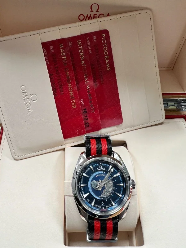 Omega 220.12.43.22.03.001 Seamaster Aqua Terra Stainless Steel Box Paper 2022