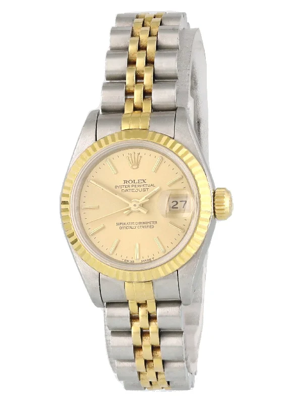 Rolex Oyster Perpetual Datejust 69173 Ladies Watch