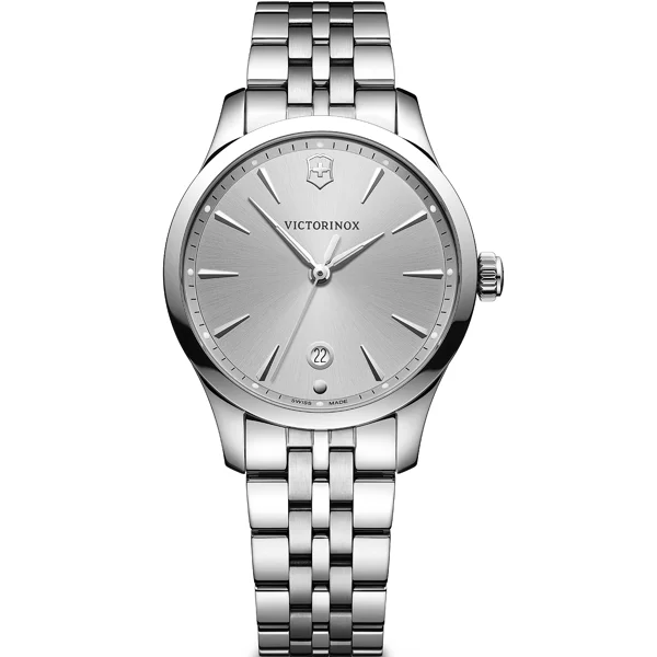 Victorinox Alliance Ladies' Grey Silver Watch 241828