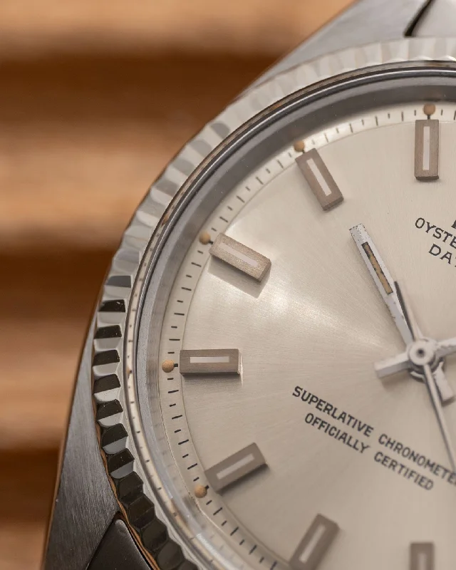 Rolex Datejust 1601 Rare Singer Block Dial