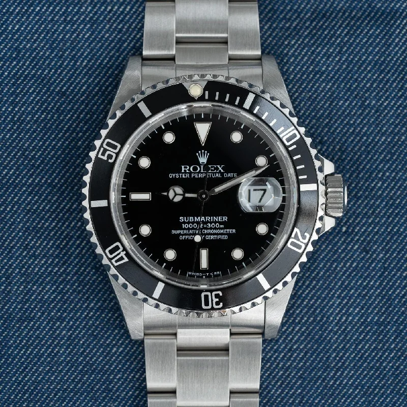 ROLEX Submariner Date 16610 Tritium