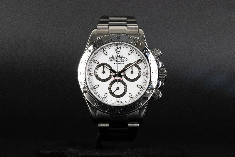 Rolex<br>116520 Daytona White Dial Chromalight Lume